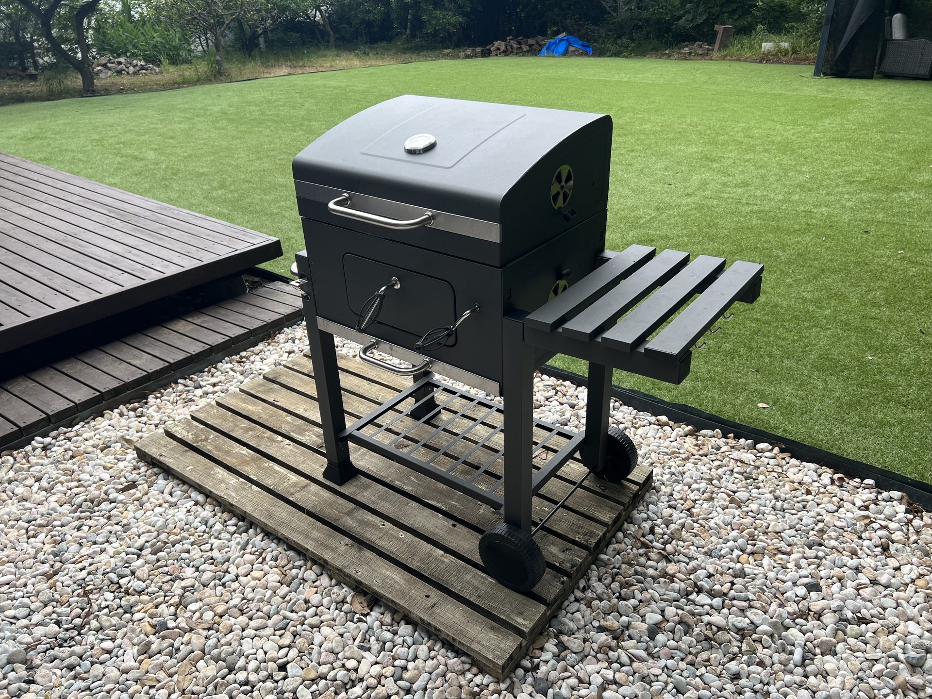 Large BBQ grill